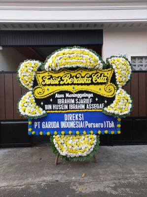 Papan Bunga Duka di Lebak Siliwangi