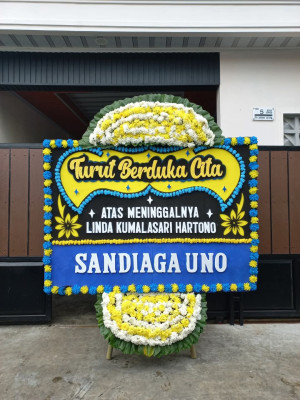 Papan Bunga Duka di Lebak Siliwangi